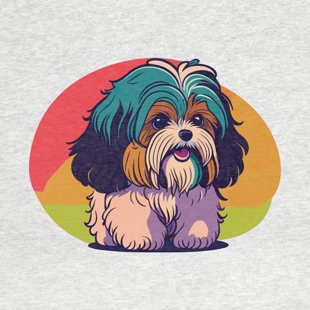 Havanese Portrait by SpriteGuy95